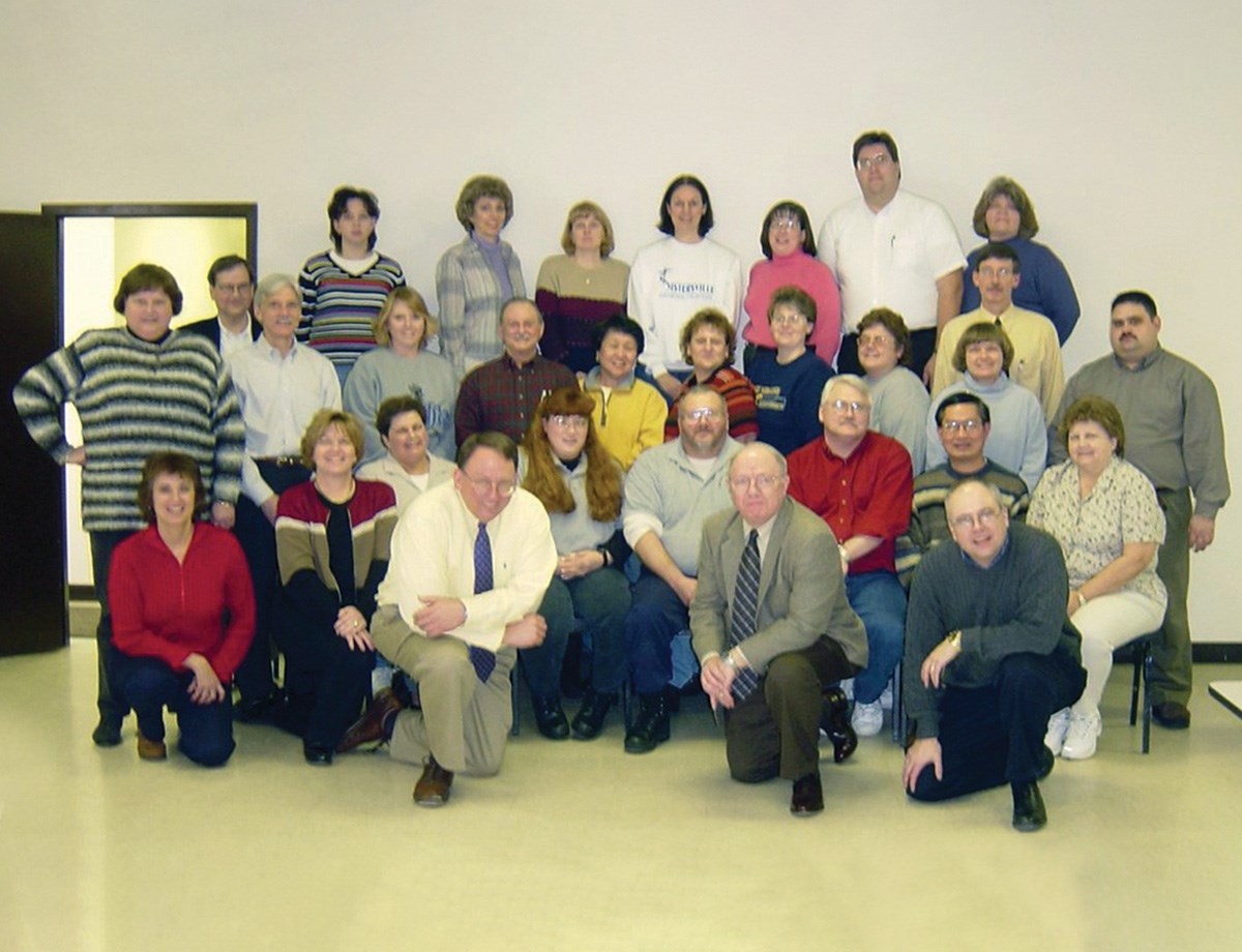 Photo of first RTTDC course in Sisterville, West Virginia 